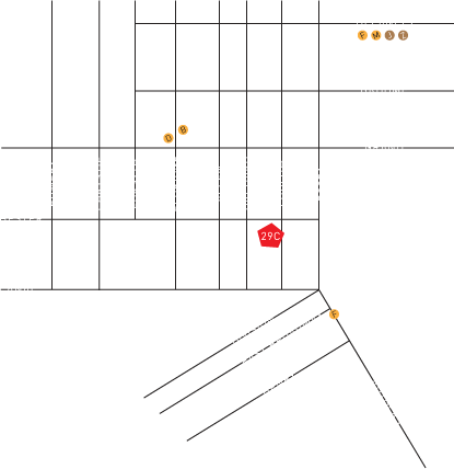 Map to gallery location